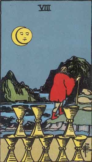 컵 8(Eight of Cups)